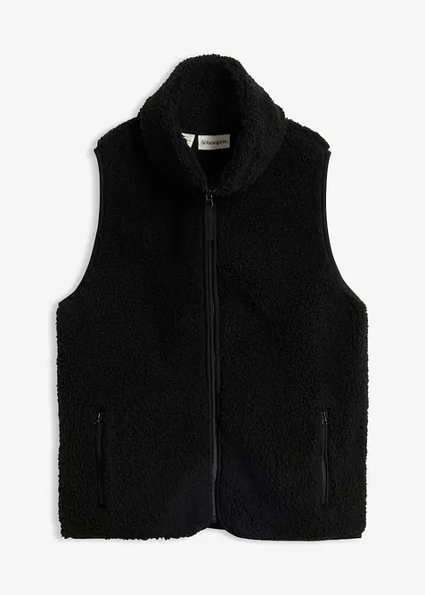 Gilet teddy, bonprix
