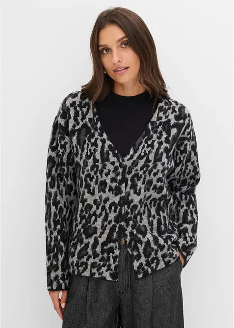 Cardigan con scollo a V, bonprix