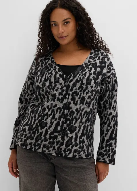 Cardigan con scollo a V, bonprix