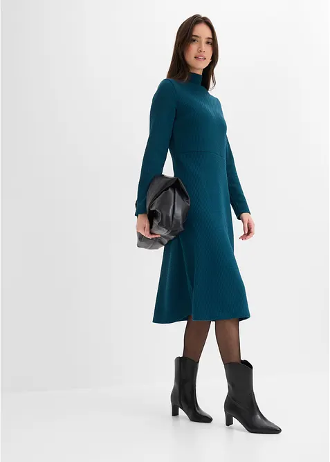 Abito midi dalla linea svasata, bonprix