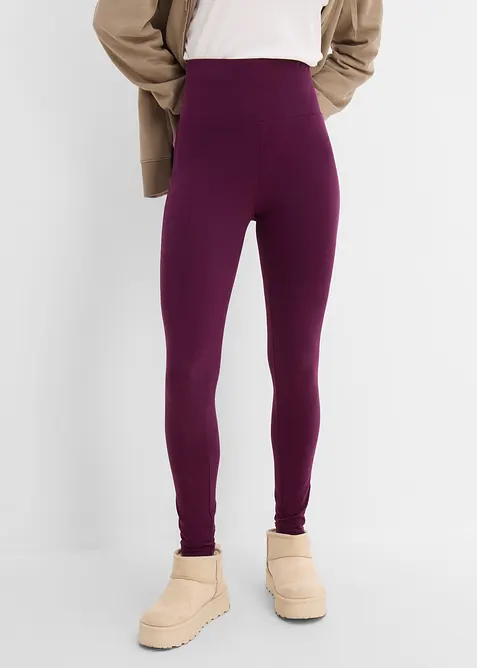 Leggings a vita alta (pacco da 2), bonprix