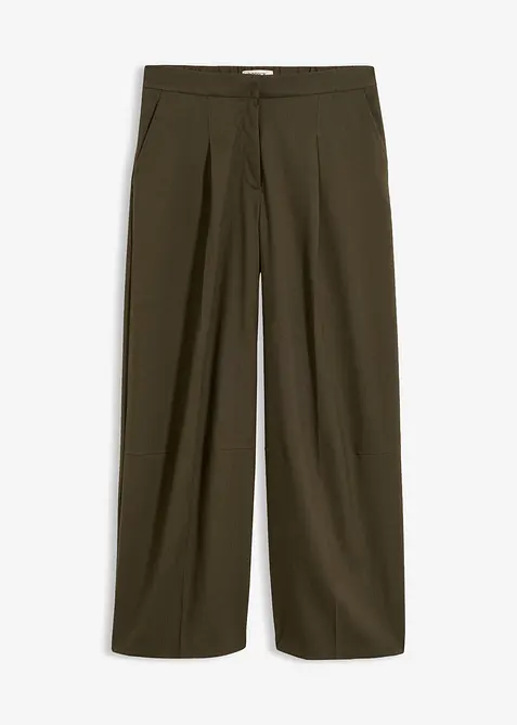 Pantaloni barrel comodi in vita, bonprix