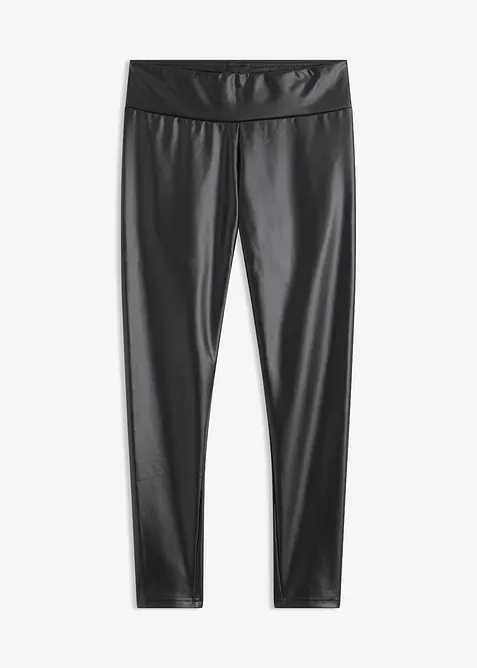 Leggings termici in similpelle, bonprix