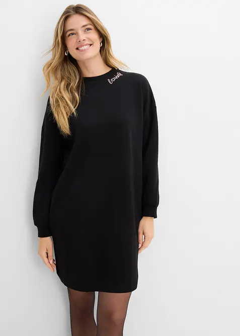 Abito in felpa oversize, bonprix
