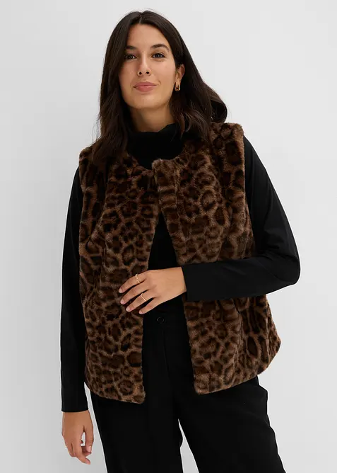 Gilet in pelliccia sintetica, bonprix