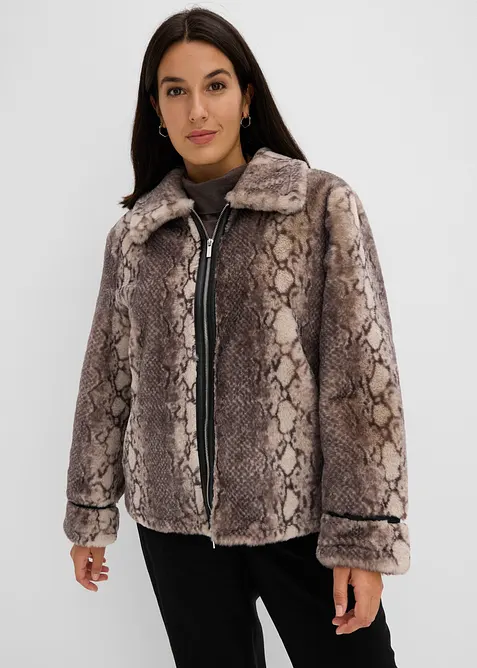 Giacca in ecopelliccia, bonprix