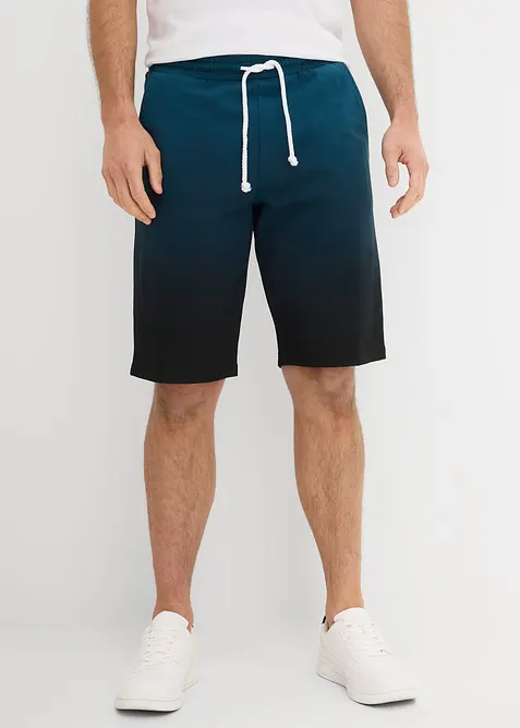 Bermuda in felpa con colori sfumati, bonprix