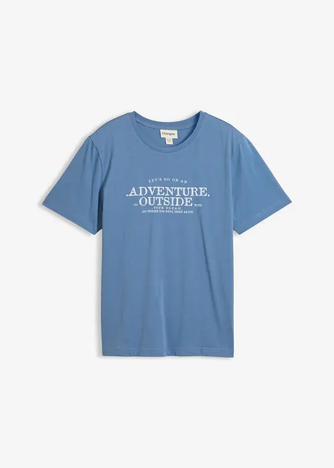 T-shirt in puro cotone, bonprix