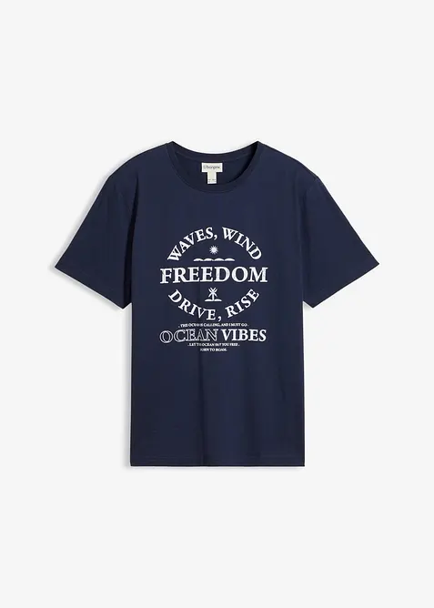T-shirt in puro cotone biologico, bonprix