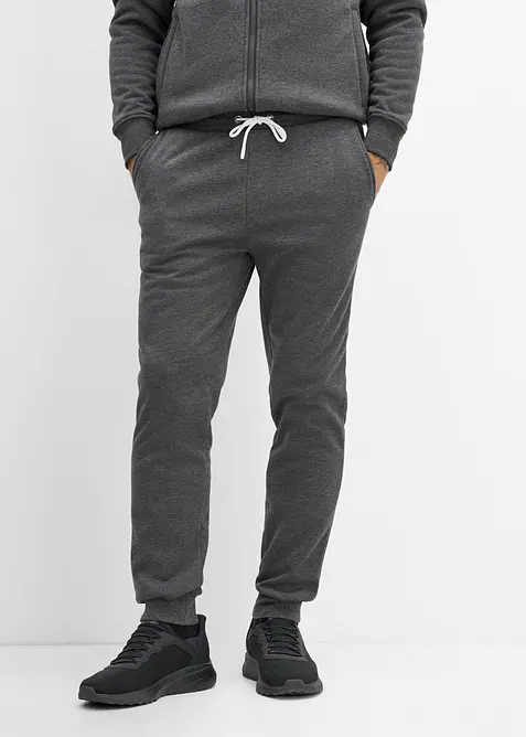Pantaloni termici da jogging con fodera morbida in pile, bonprix