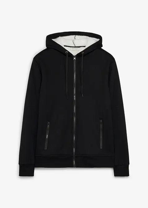 Tuta sportiva termica con morbida fodera in pile teddy, bonprix