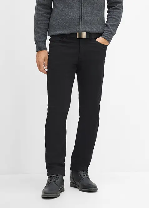 Pantaloni termici con cintura, regular fit straight, bonprix