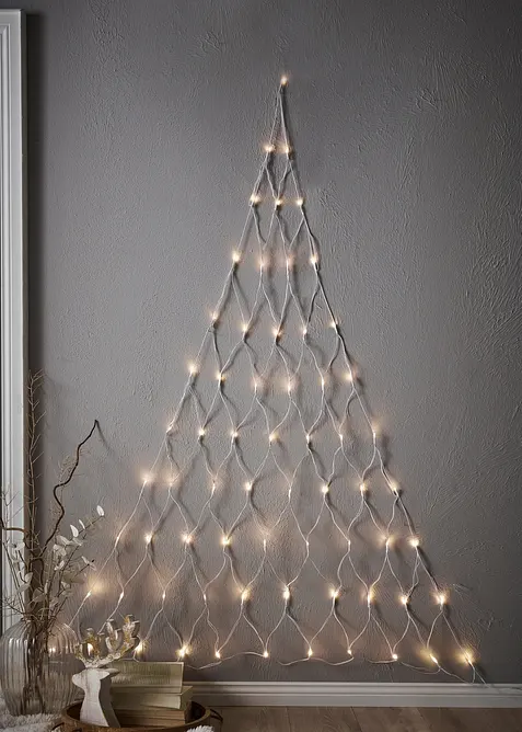 Rete luminosa LED ad albero di Natale, bonprix