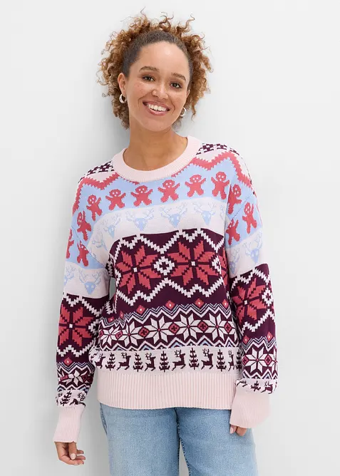 Maglione in misto cotone, bonprix