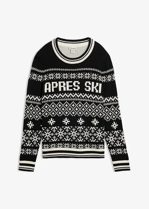 Maglione in misto cotone, bonprix