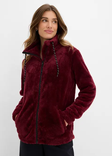 Giacca in pile teddy, bonprix