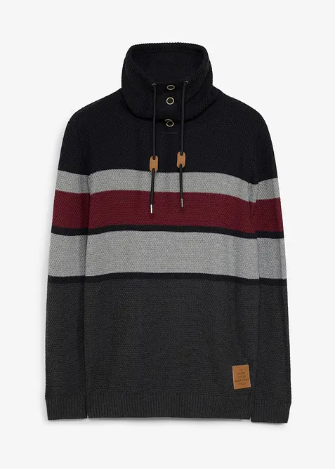 Maglione in  filato grosso di puro cotone, bonprix