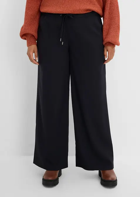 Pantaloni in misto viscosa morbido, bonprix