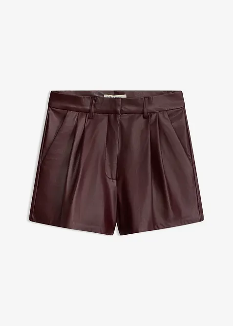 Shorts in similpelle, bonprix