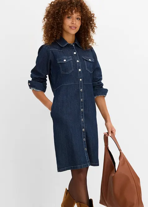 Abito di jeans corto, bonprix