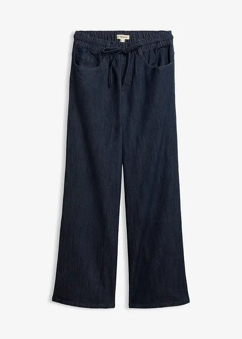 Jeans straight, vita media, bonprix