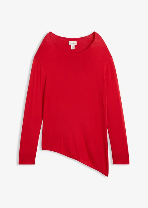 Maglione in filato fine di misto viscosa, bonprix