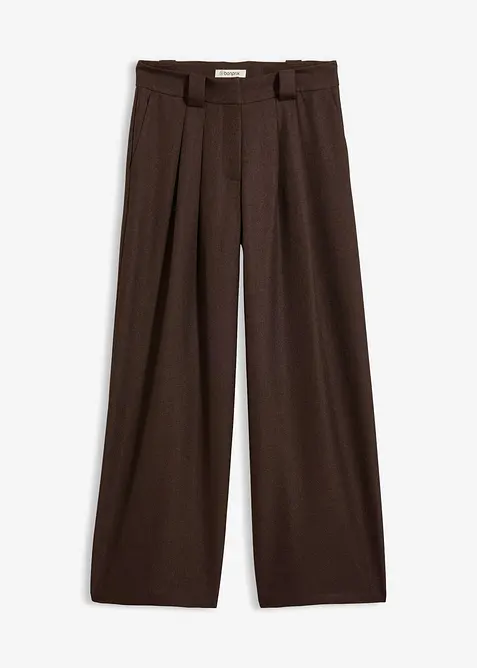 Pantaloni barrel in twill, bonprix