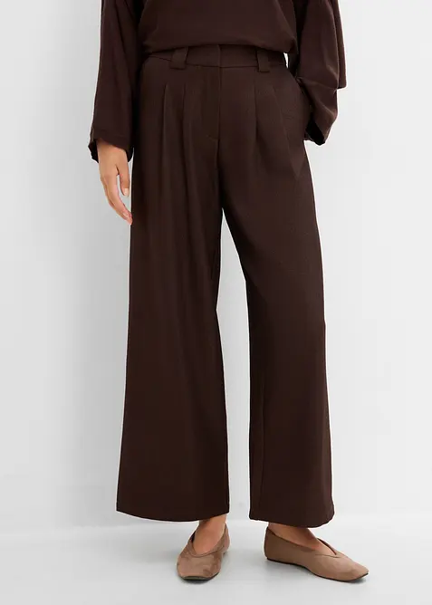 Pantaloni barrel in twill, bonprix