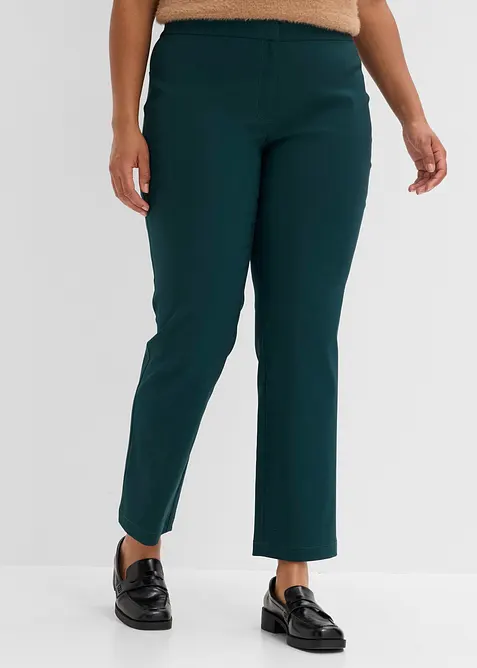 Pantaloni in bengalina elasticizzata, bonprix