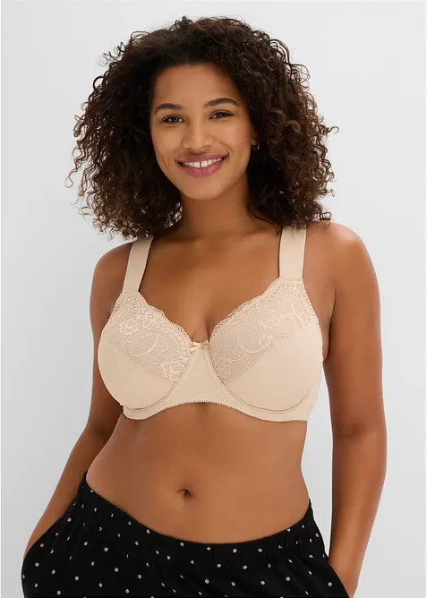 Reggiseno minimizer con spalline imbottite (pacco da 3), bonprix