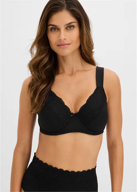 Reggiseno minimizer con spalline imbottite (pacco da 3), bonprix