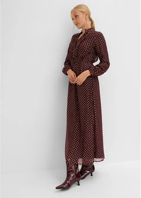 Maglione in filato fine con motivo natalizio, bonprix
