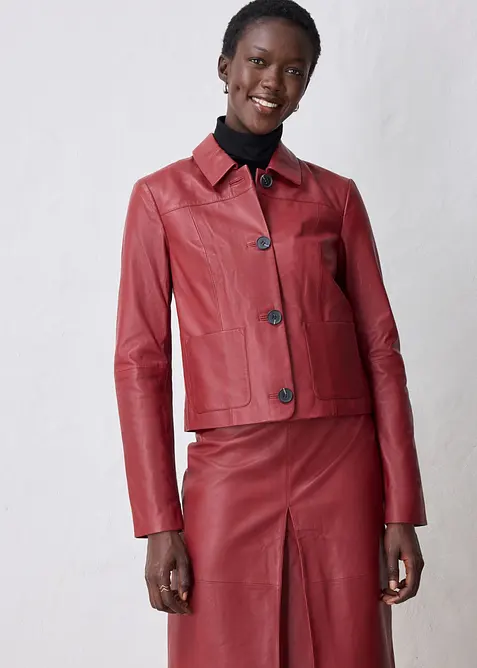 Giacca in morbida nappa, bonprix