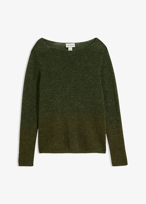 Maglione in misto alpaca morbido, bonprix