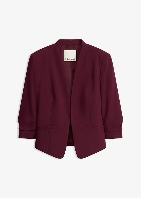 Blazer con maniche a 3/4 arricciate, bonprix