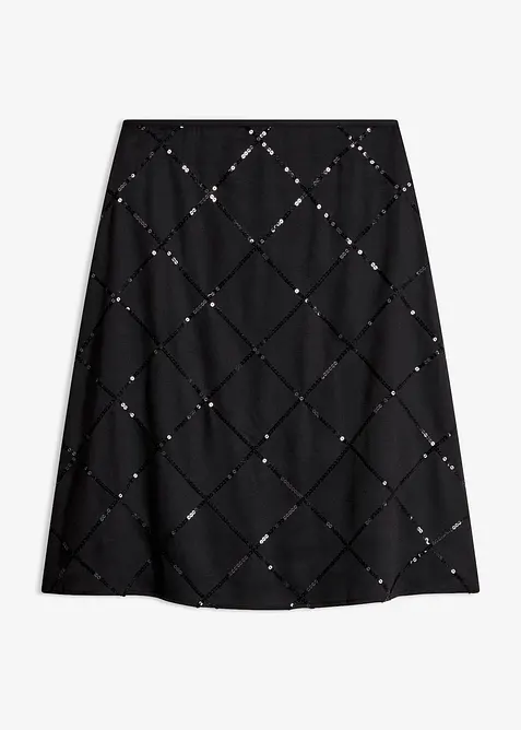 Gonna con paillettes, bonprix