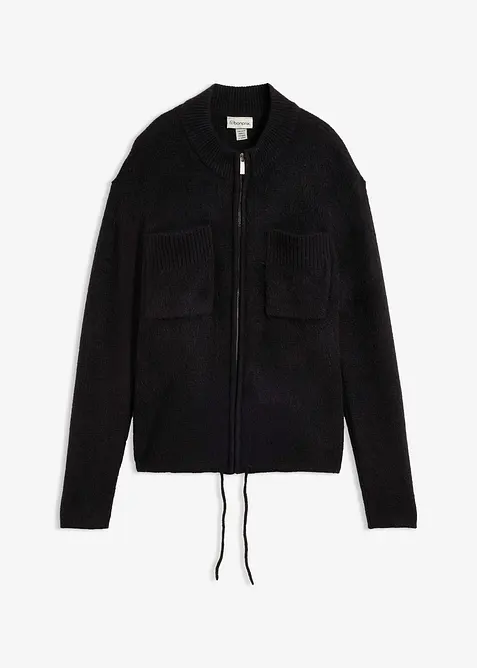 Cardigan in filato fine, bonprix