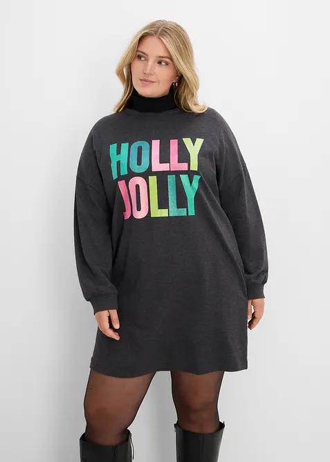 Abito oversize in felpa, bonprix