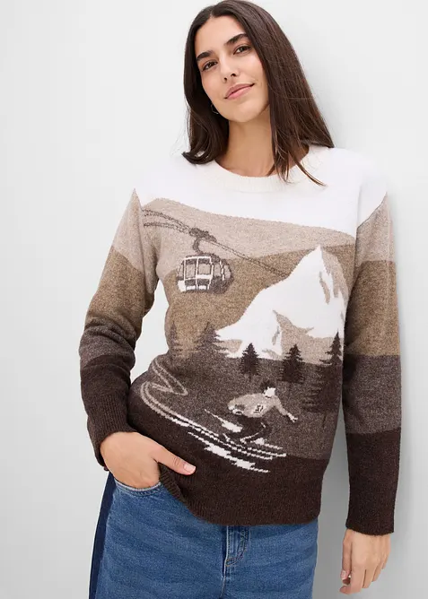 Maglione ampio, bonprix