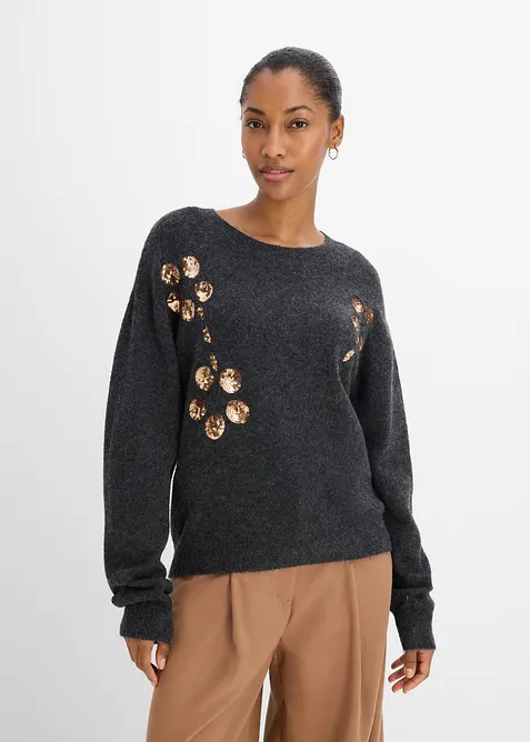 Maglione in filato fine, bonprix
