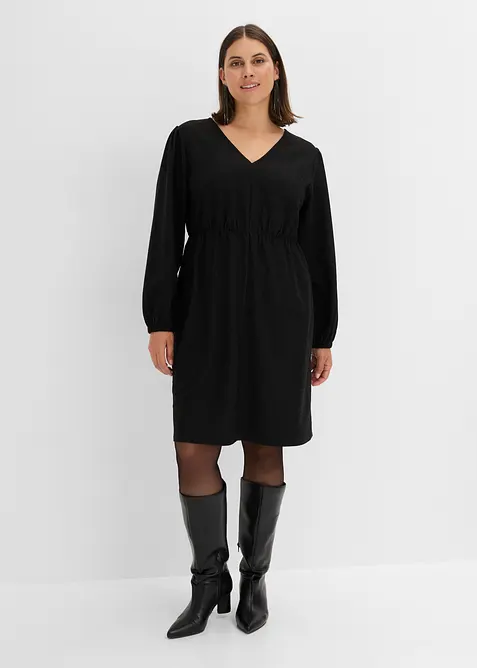 Abito con scollo a V e laccetto dietro, bonprix