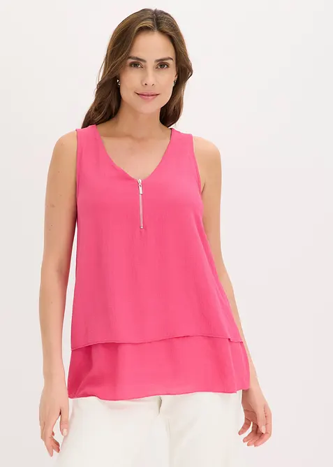 Top con zip, bonprix