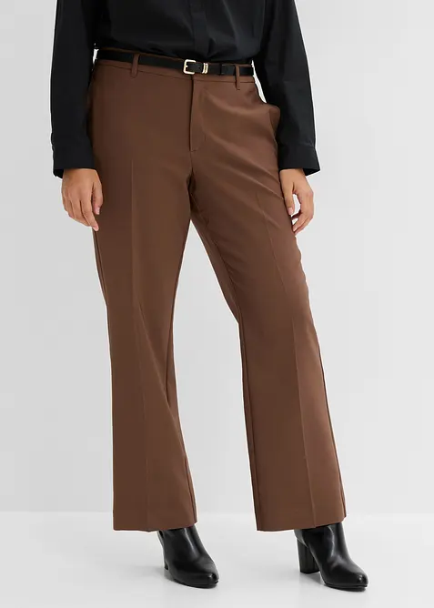 Pantaloni con piega stirata, bonprix