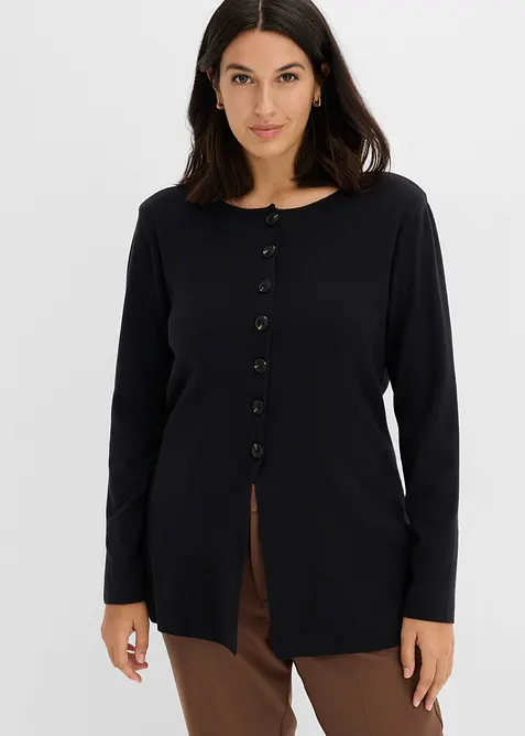 Cardigan in filato fine, bonprix