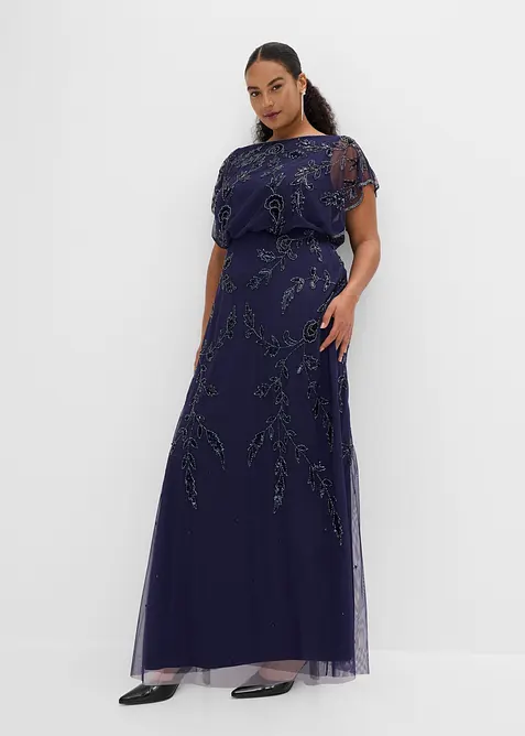Abito da sera con ricami e paillettes, bonprix