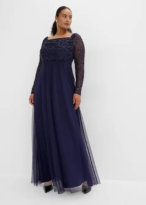 Abito da sera con ricami e paillettes, bonprix