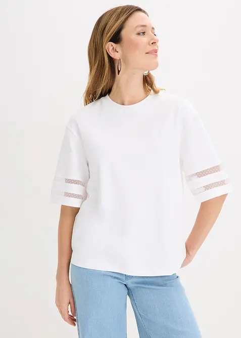 Maglia in cotone biologico sostenuto, bonprix