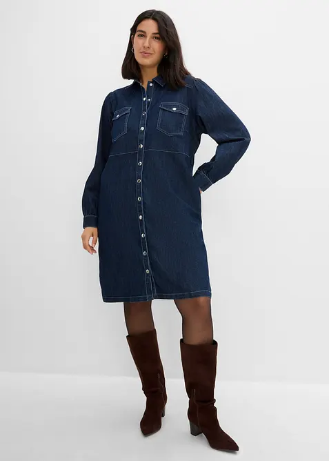 Abito di jeans corto, bonprix