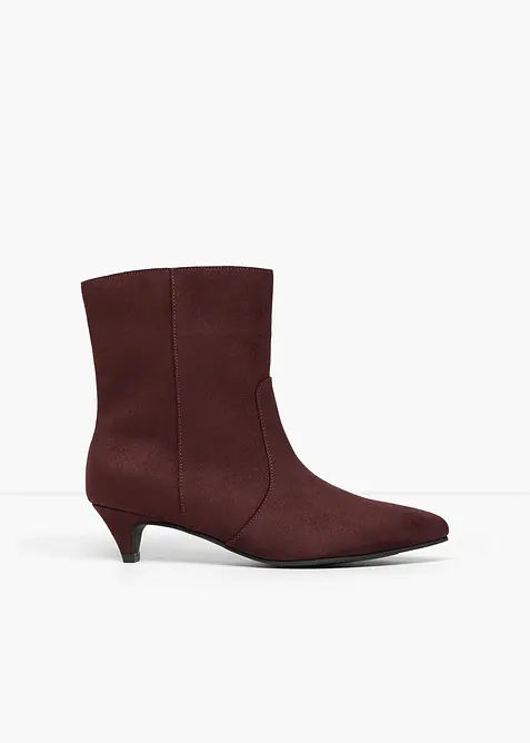 Stivaletti con tacco sottile, bonprix