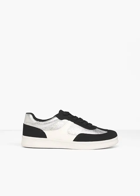 Sneaker con dettagli glitterati, bonprix